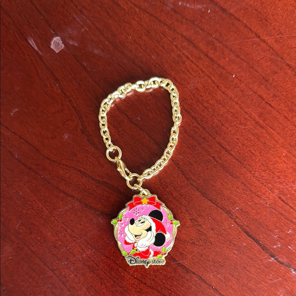 Disney Gold and Pink Watch with Whimsical Charm
